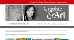 Desktop Screenshot of ga-graphic-art.de